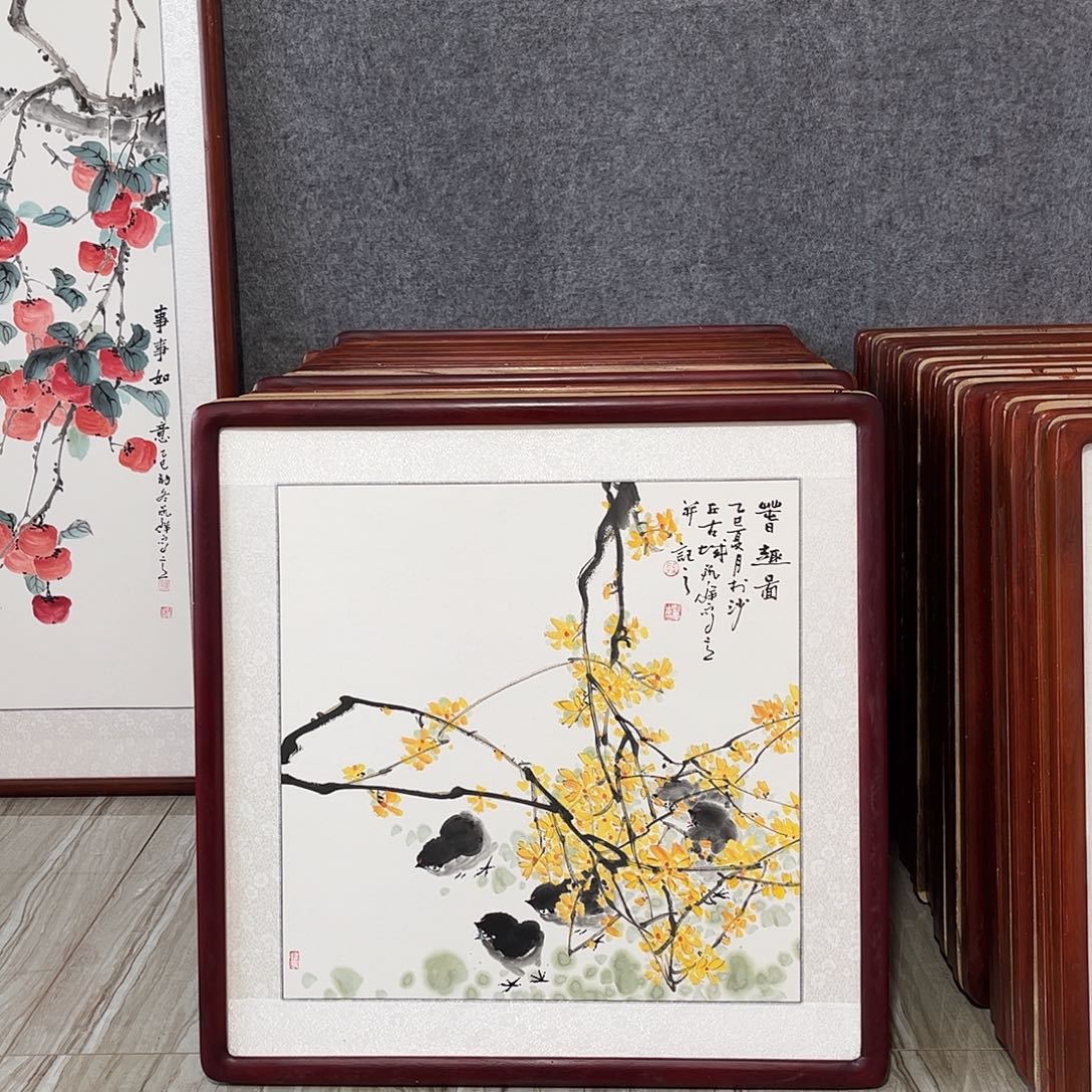 国画书画作品发框63×63