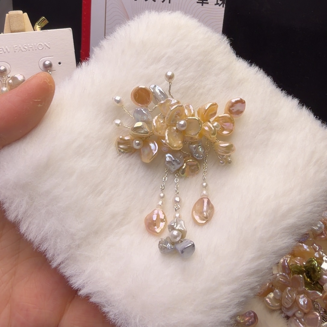 琉璃纯铜合金花花