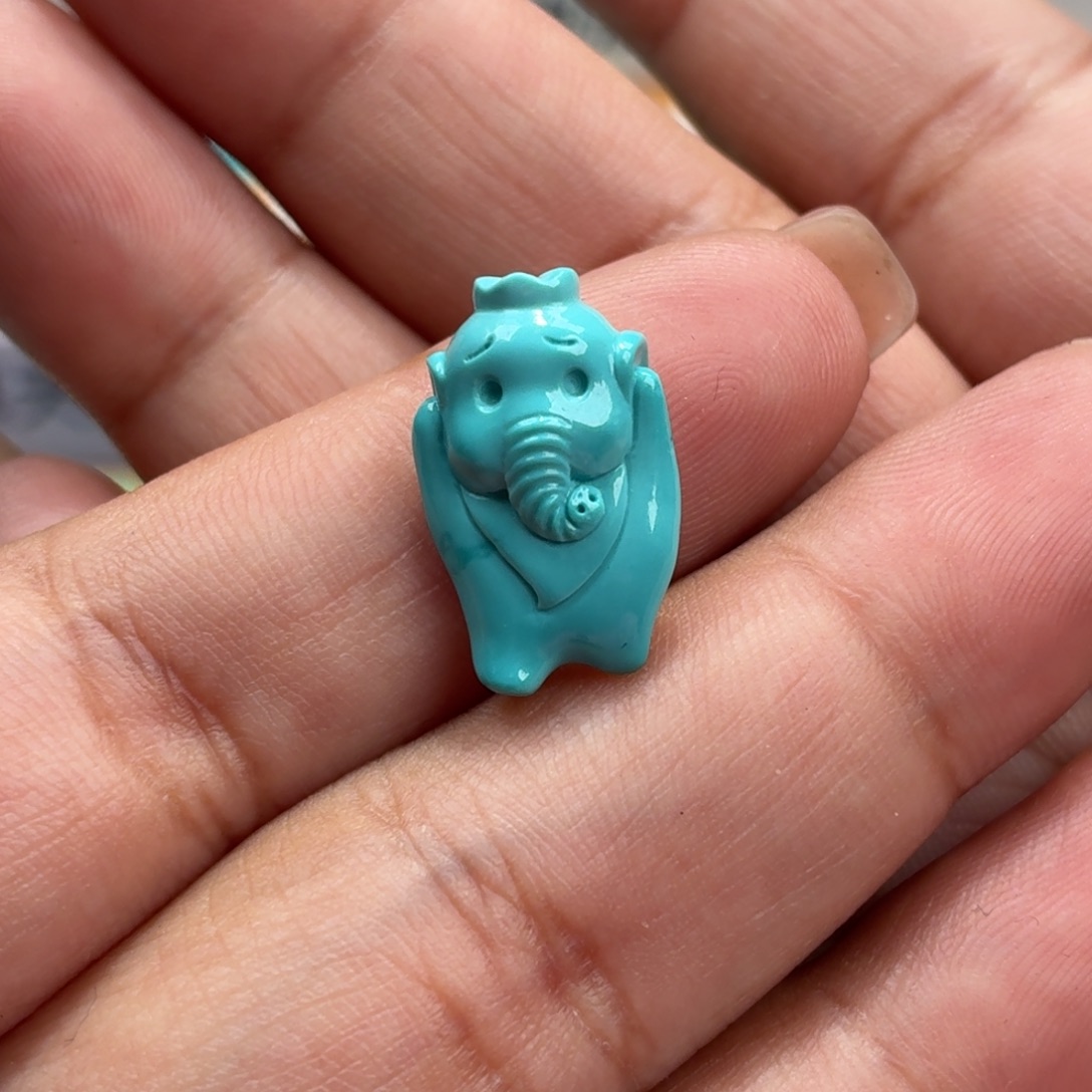 绿松石未镶嵌珠宝奇石
