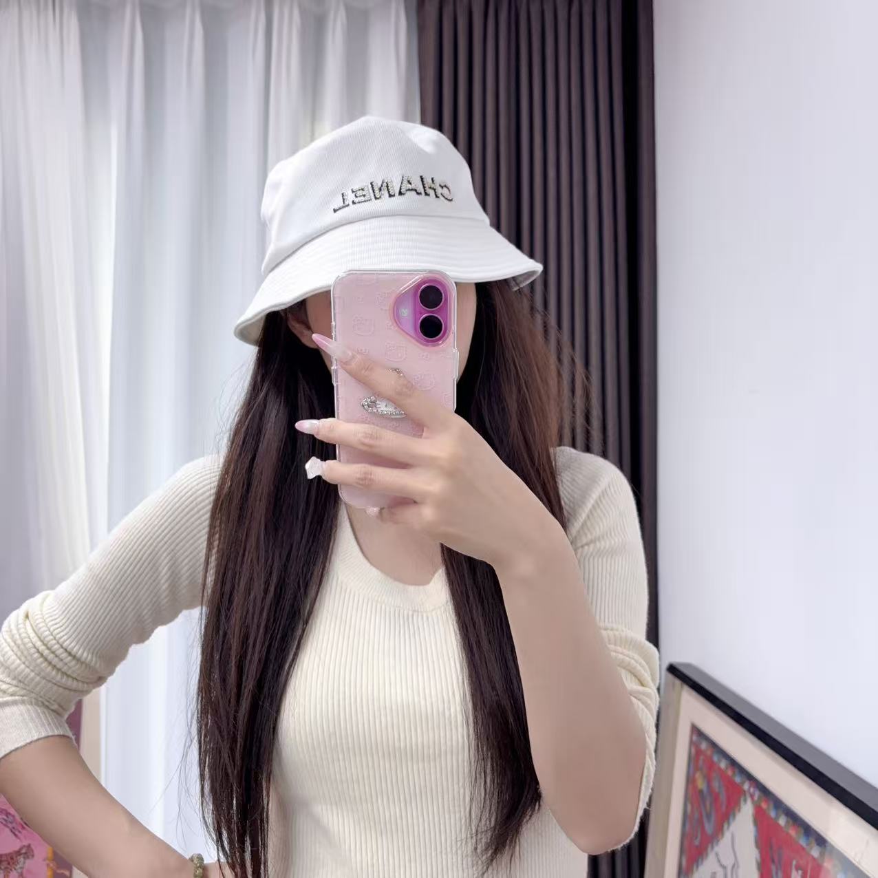 95新 Chanel/香奈儿 麦殿/渔夫帽m码/251107YYTHF21