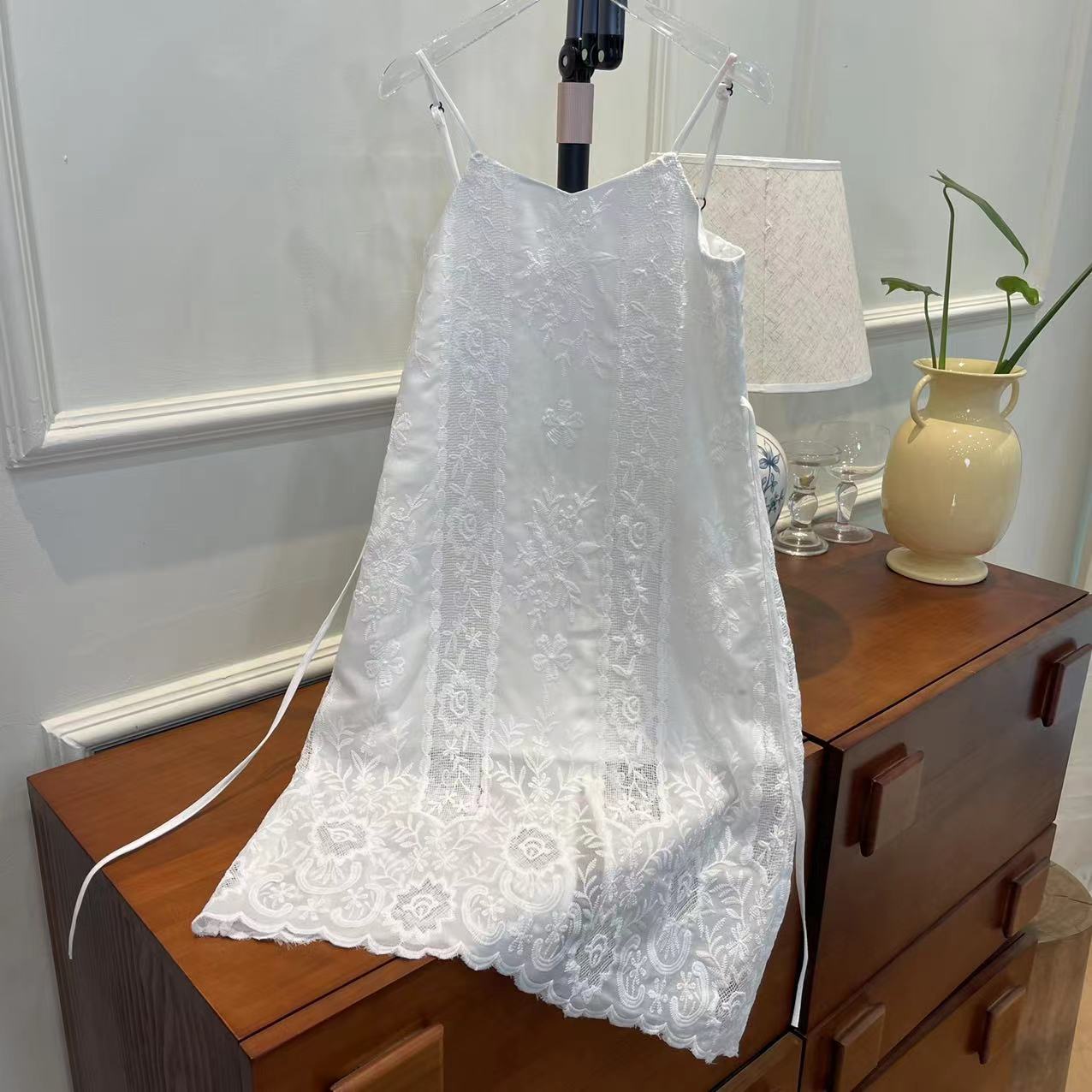 【喜儿定制】春季新款百搭时尚吊带长裙宽松鱼尾裙汉服裙中大童