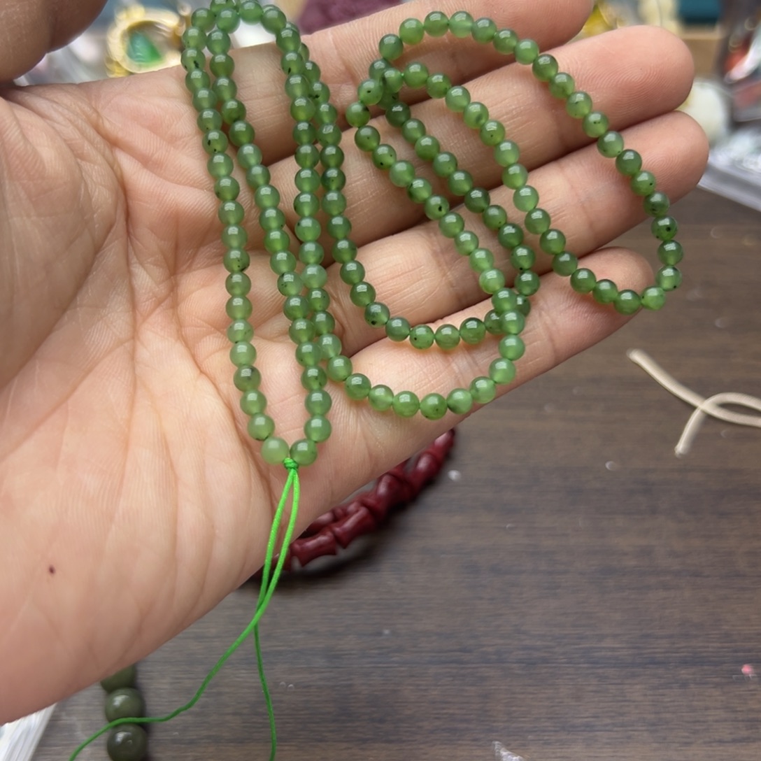 和田玉未镶嵌颈饰656