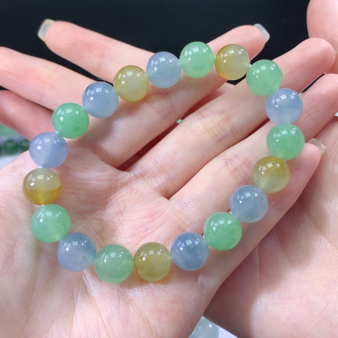 翡翠手链未镶嵌翡翠