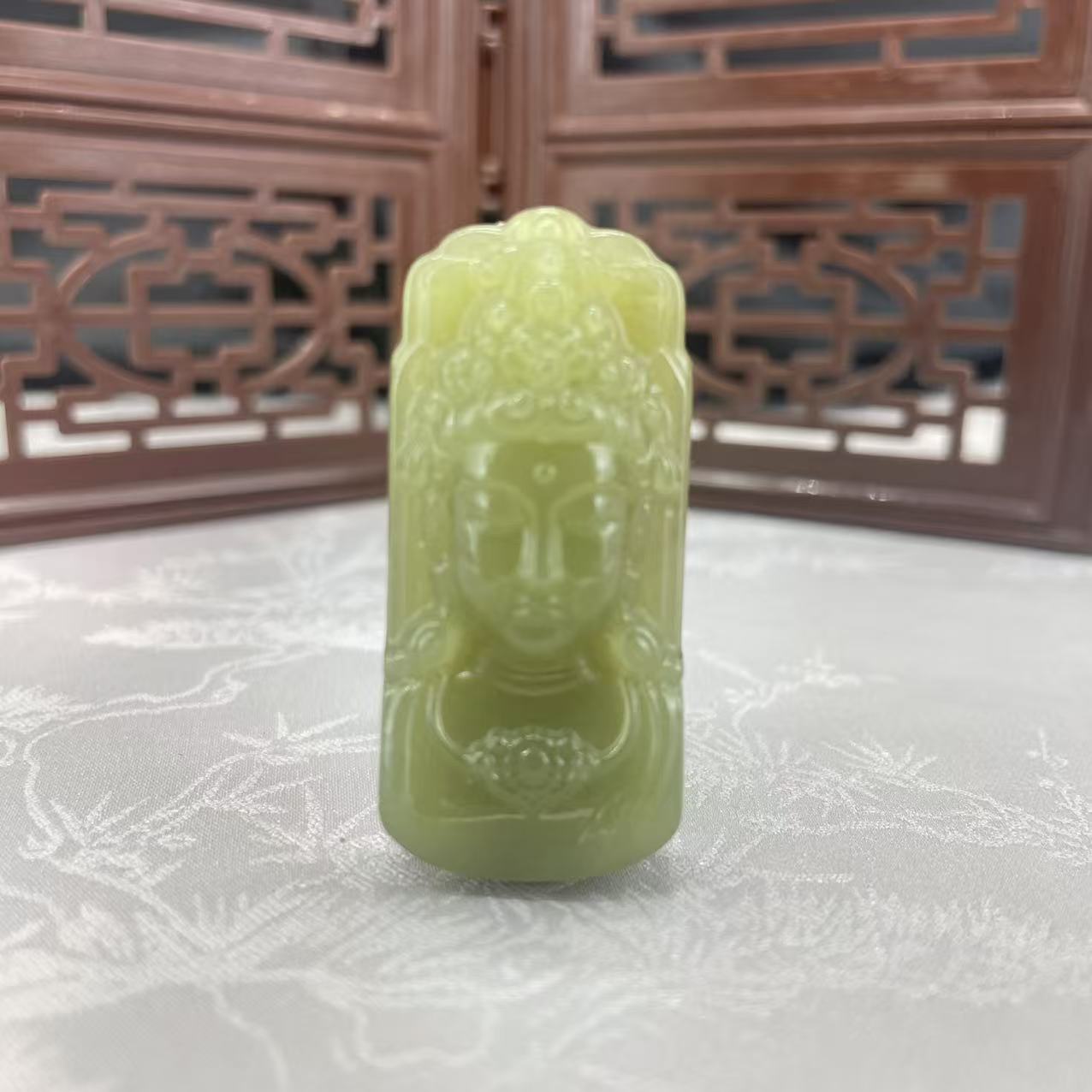 B433 和田玉吊坠 GZH63811847