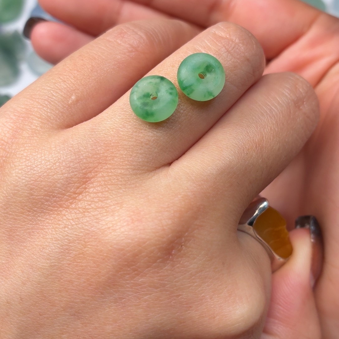 定制翡翠未镶嵌平安扣