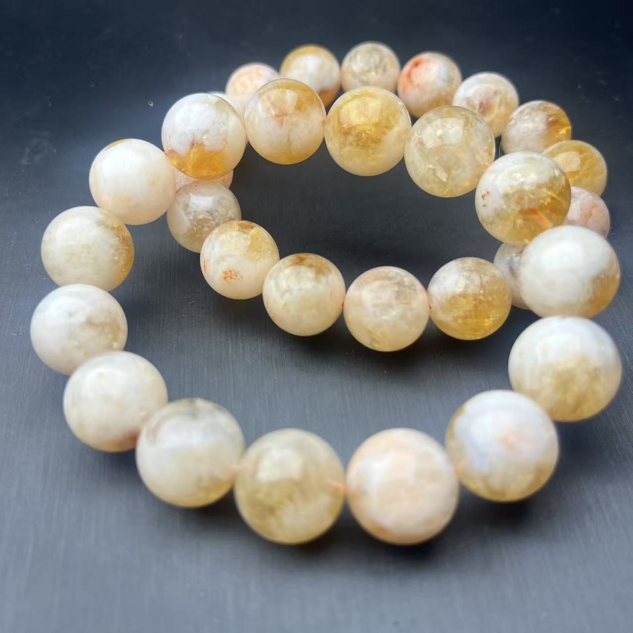 ZBG1597云雾黄金山手串(天然珠宝多样性发其一）