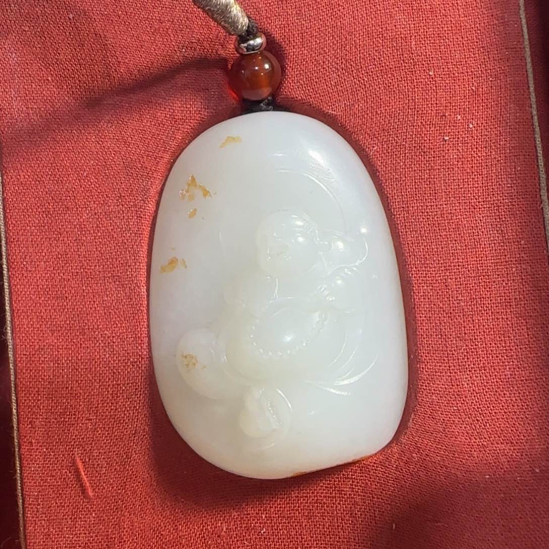 和田玉挂件未镶嵌