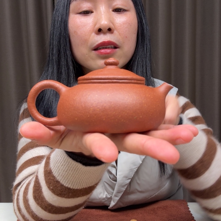 茶壶紫砂30目红绛坡寒江170cc全手工