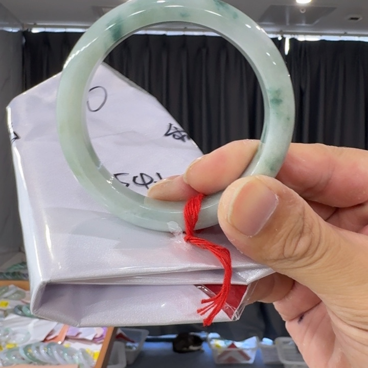 翡翠手镯未镶嵌晓*纯天然缅甸翡翠a货