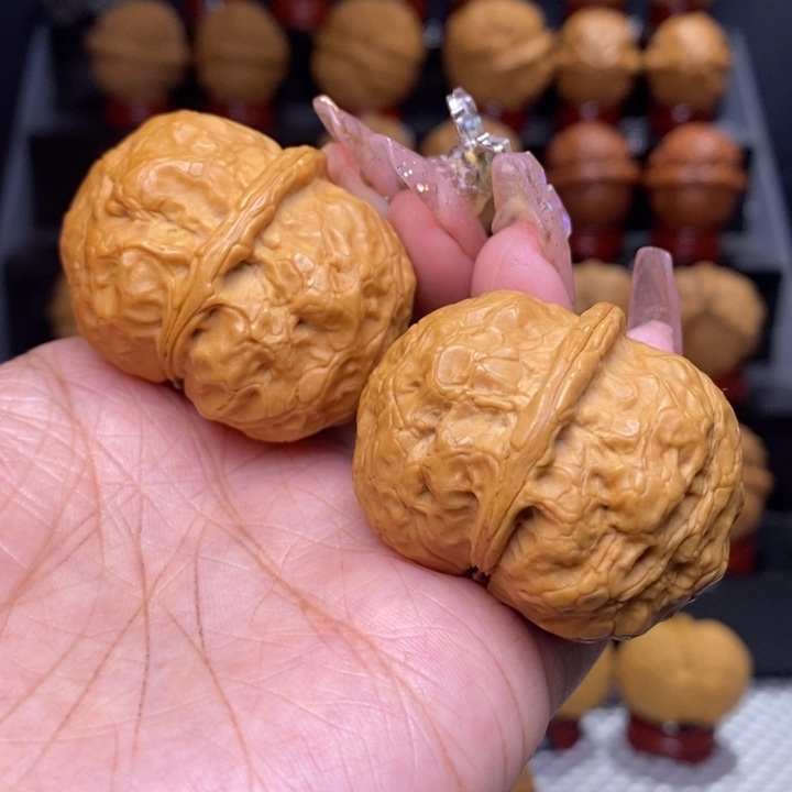 文玩核桃把件鲲鹏元宝52号