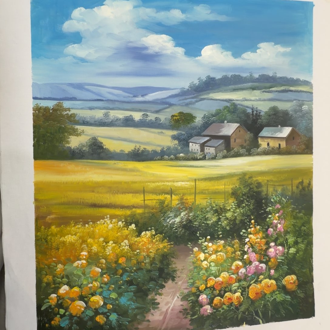 油画加油加油努力加油努力加油