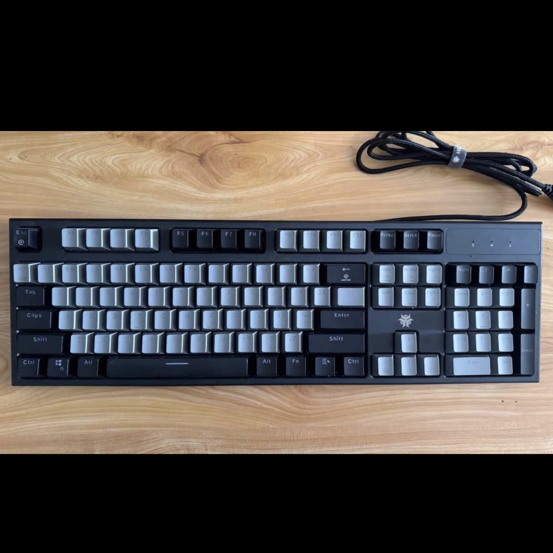 8新 黑峡谷 黑峡谷GK703加重二手电竞光轴键盘游戏办公吃鸡防水