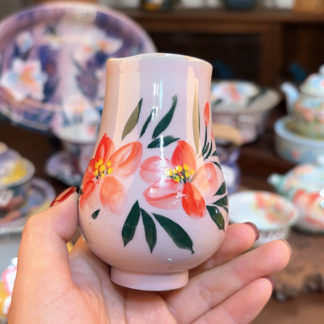 景德镇手绘高温釉下彩陶瓷茶具