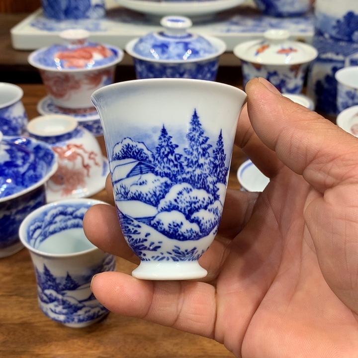 国家一级美术师刘贤涛老师青花