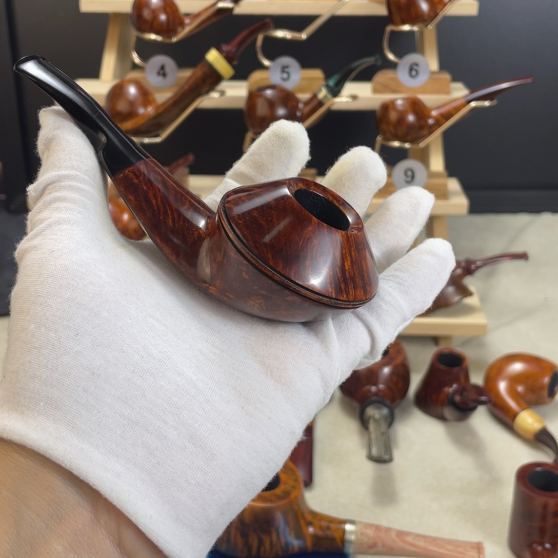 归***一石楠木手工斗飞碟牛头