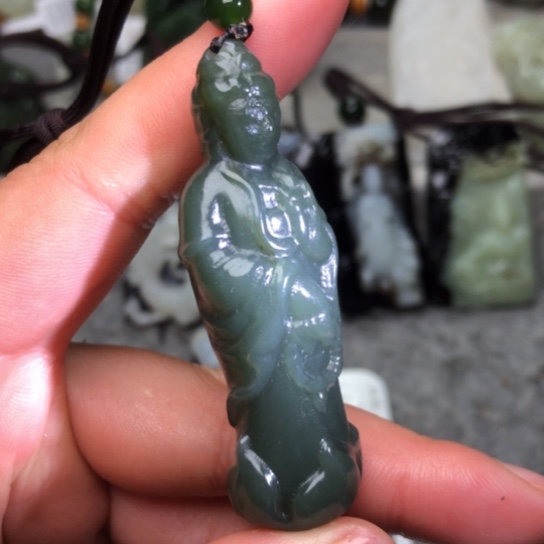 和田玉挂件未镶嵌