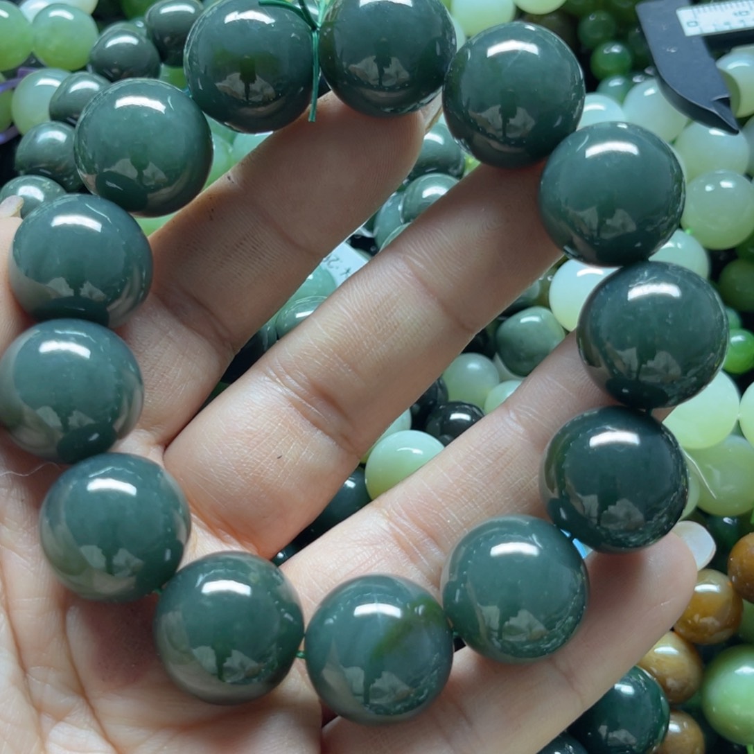 和田玉手链未镶嵌