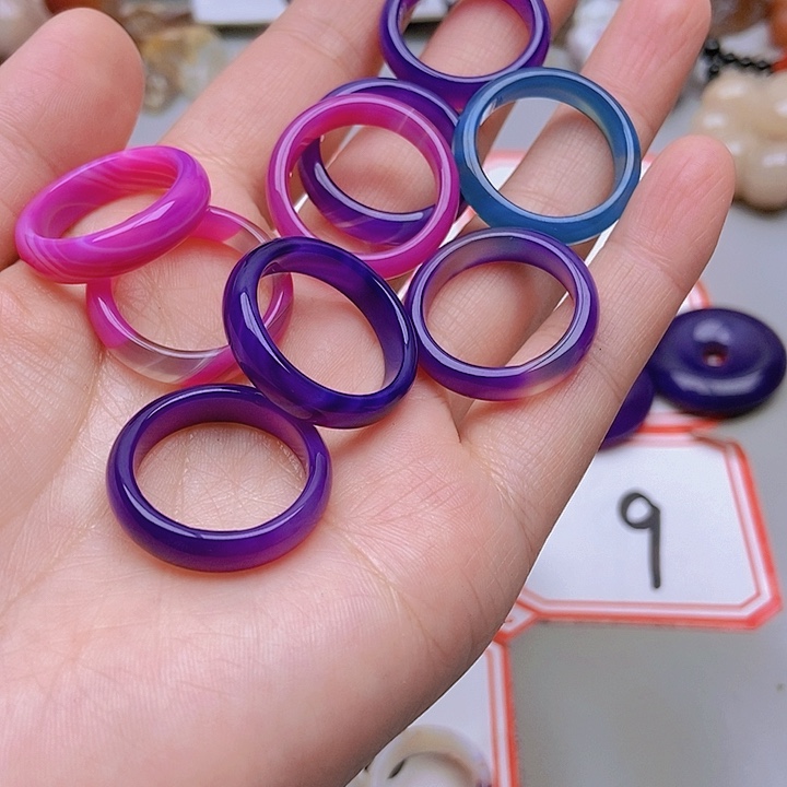 【闪购商品】未镶嵌玛瑙/玉髓珠宝半成品笑**生