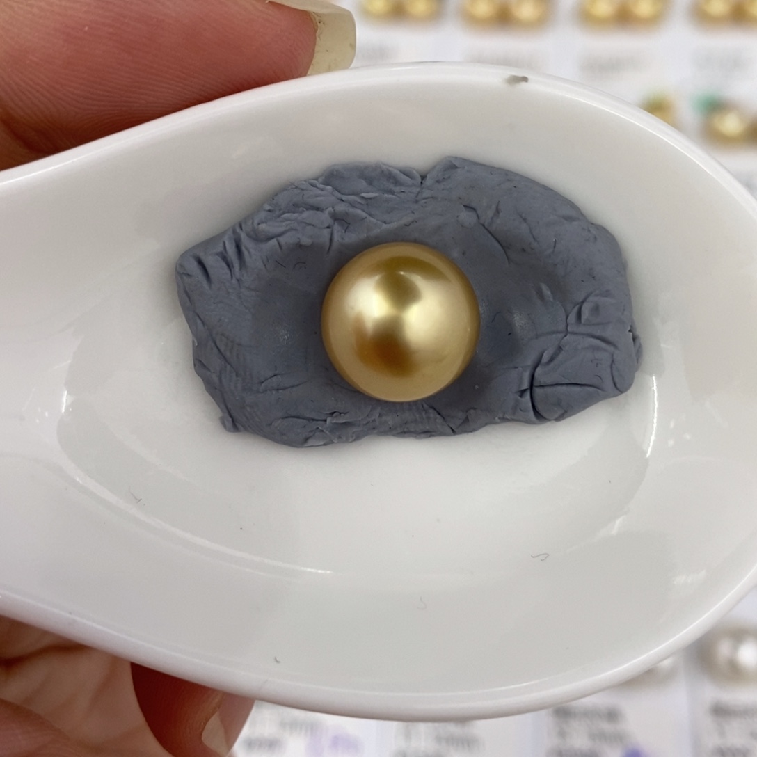 未镶嵌海水珍珠颈饰11-12mm南洋金珠42