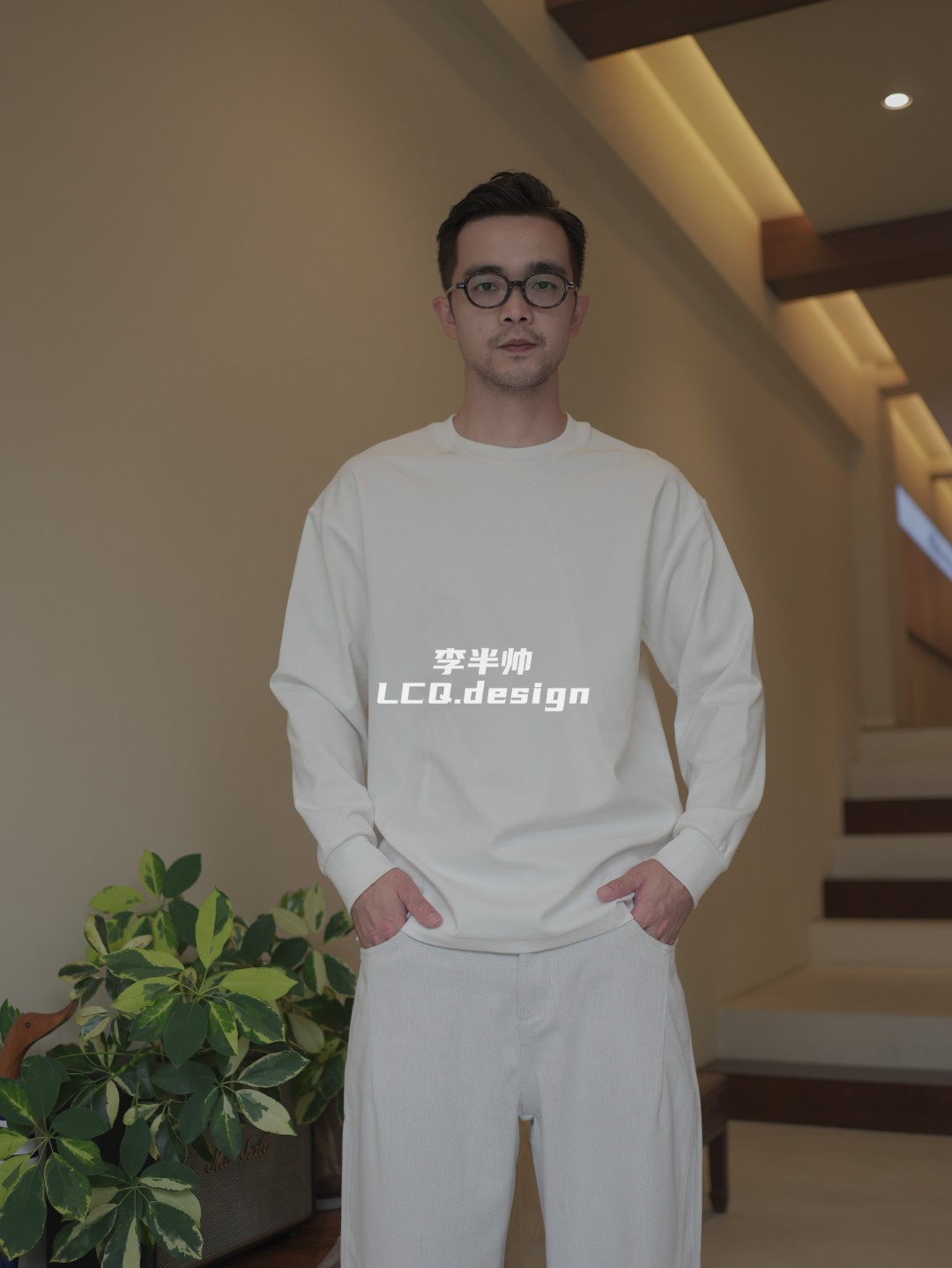 型男韩版休闲圆领长袖秋冬款T恤透气柔软细腻抗菌水洗7A标准