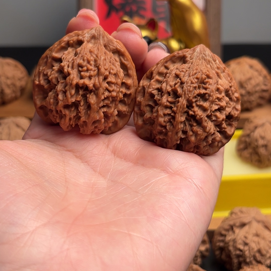 文玩核桃把件满天星41全