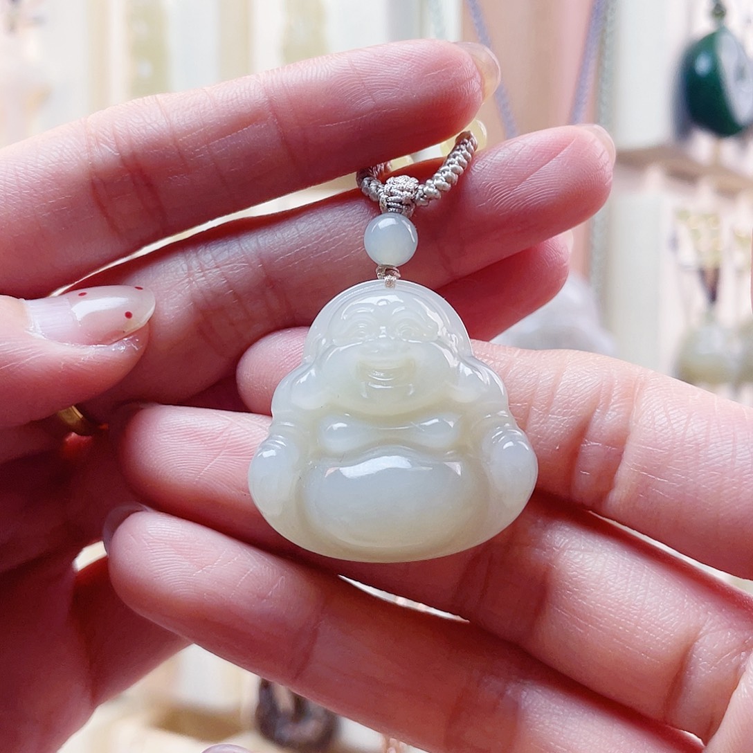 笙***晓和田玉未镶嵌吊坠(赠链)