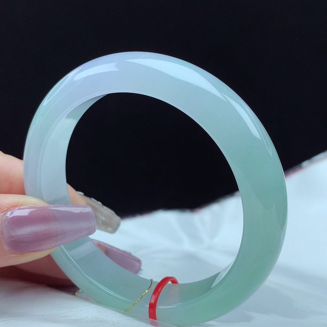 翡翠手镯未镶嵌53圈3710