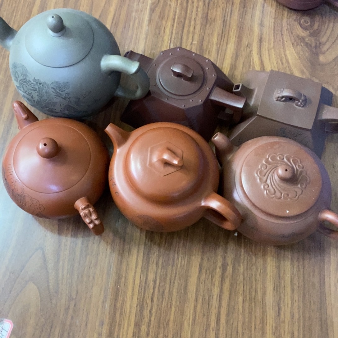 老***三紫砂茶壶六把小小孩价121