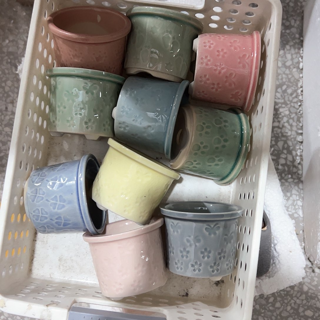 陶瓷多肉小花盆@@1683