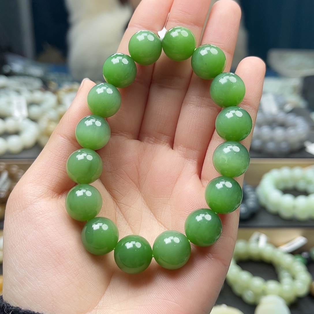 和田玉手链未镶嵌