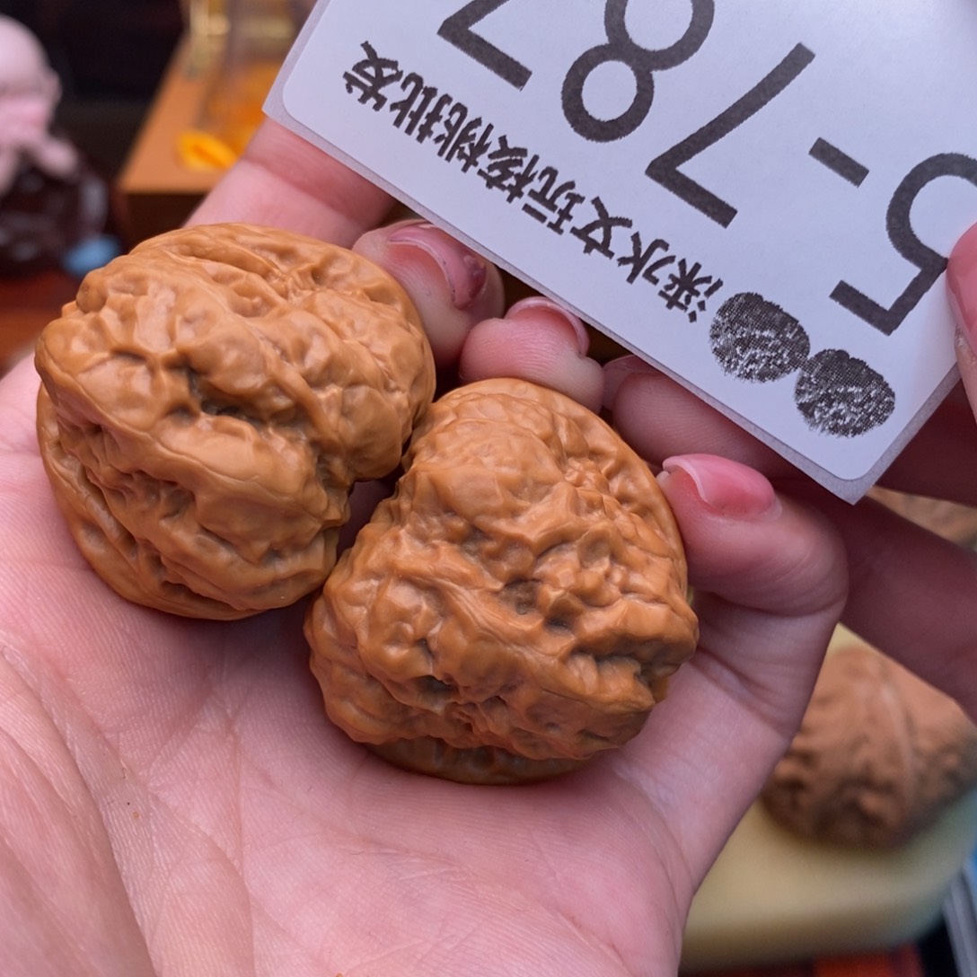 文玩核桃把件35蛤蟆头