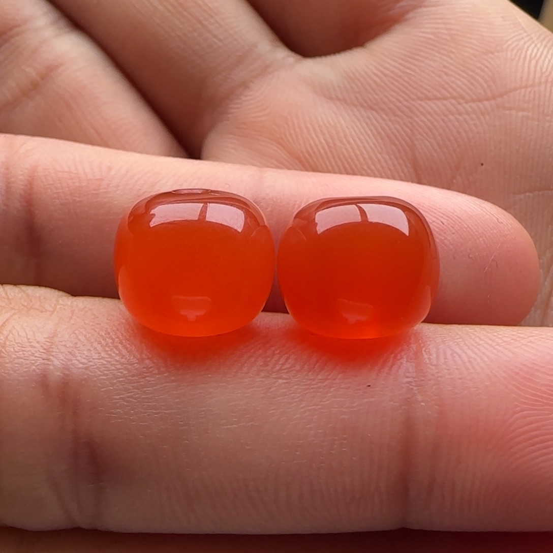 南红玛瑙老型11x9.5未镶嵌