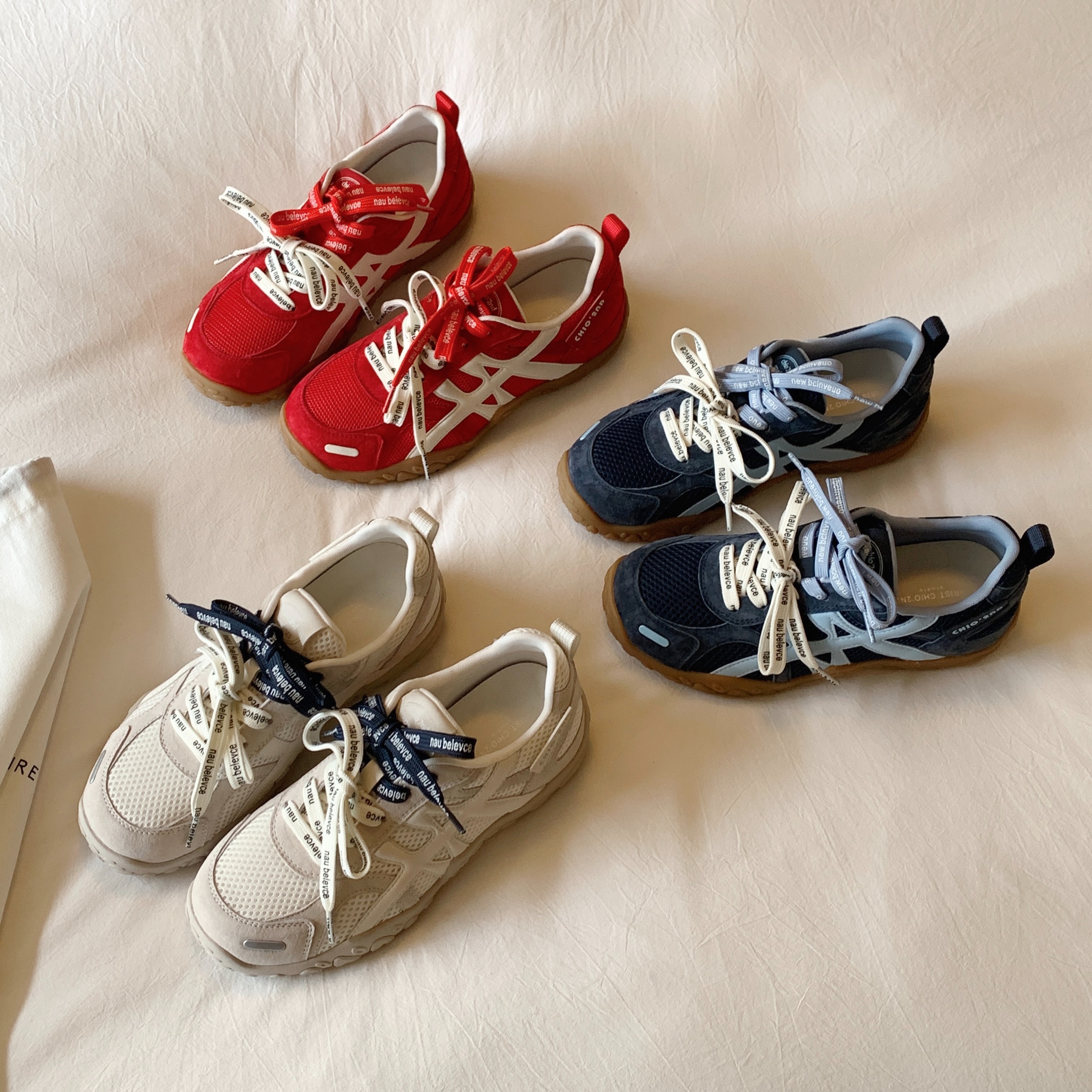 南风Chio2nd德训鞋2025超火轻便夏鞋子运动鞋