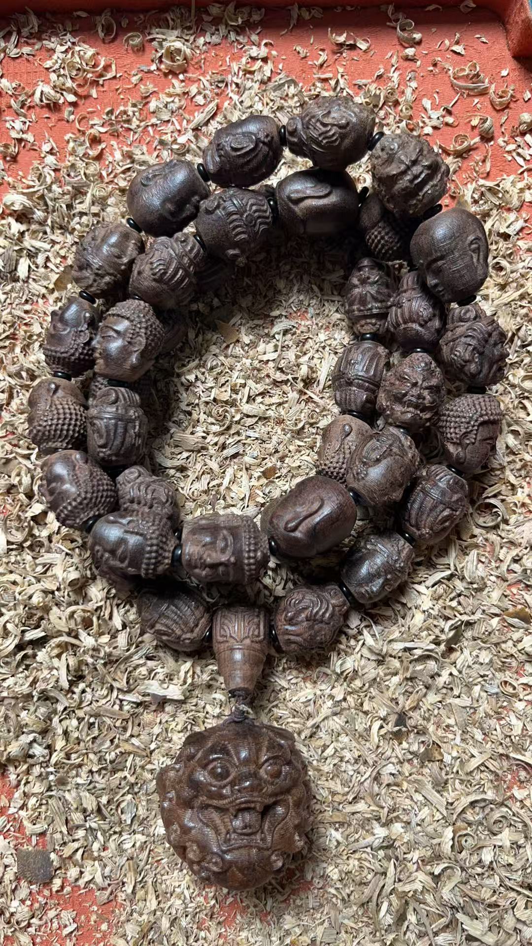 ZXD28万佛朝宗珠2.3*2.0+貔貅吊坠4.1*4.3*4.5