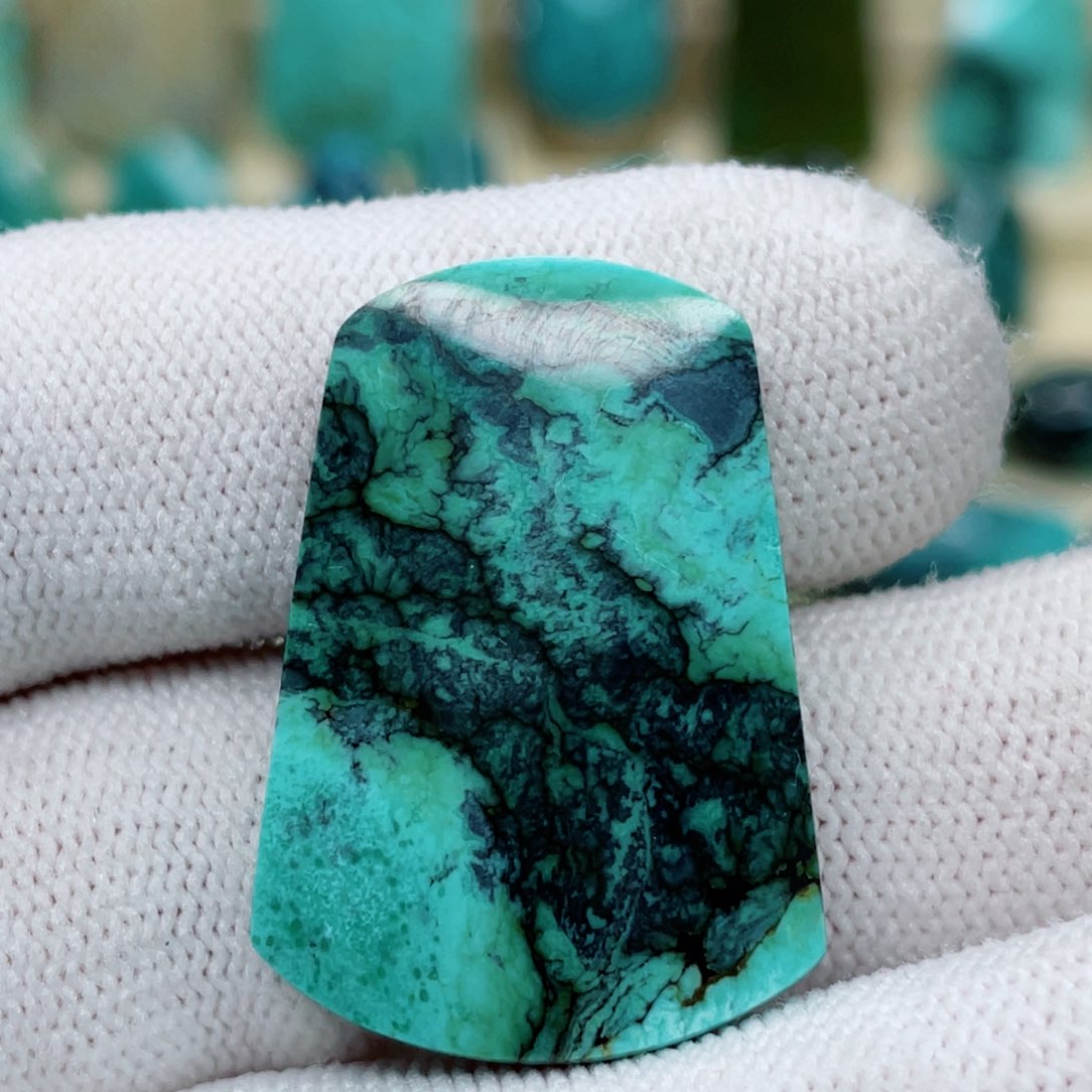 绿松石珠宝奇石未镶嵌