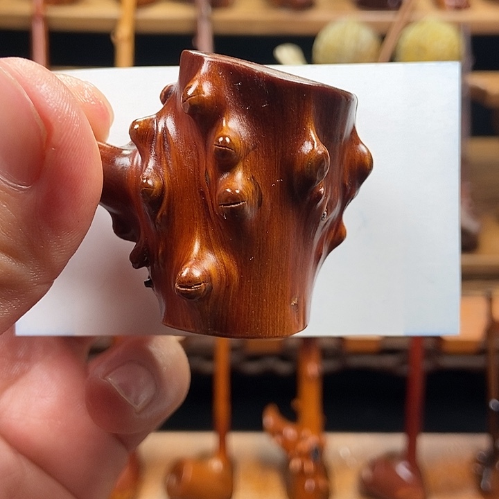 李***地木檬子木文玩烟斗