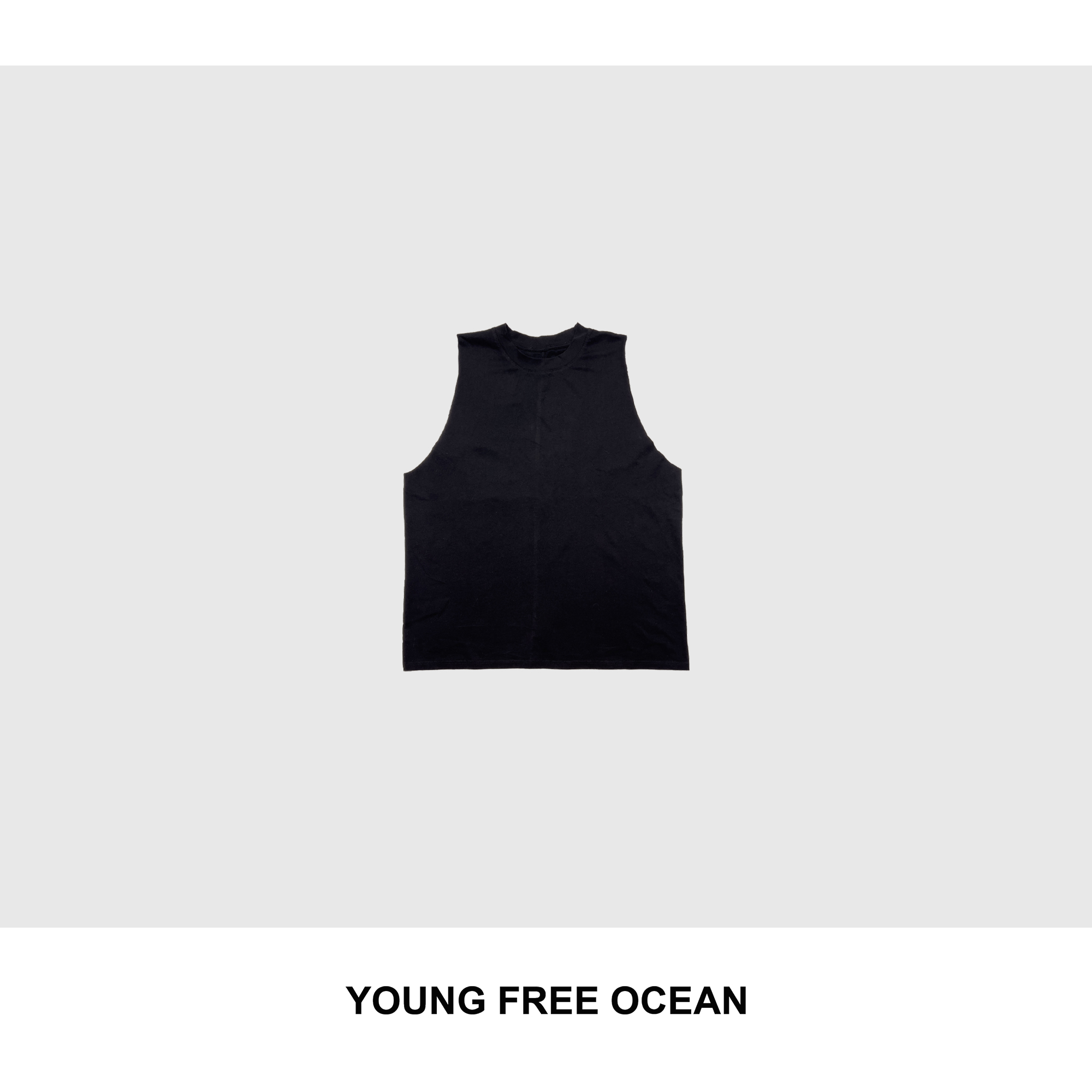 YOUNG FREE OCEAN2025夏款 砍边大背心子屁帘T3553