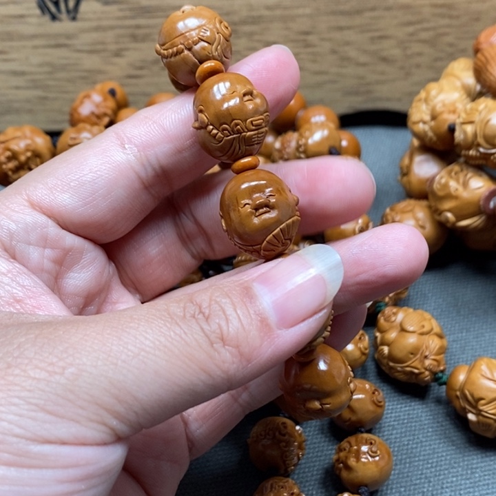 橄榄核手串/手链阿*小弥勒