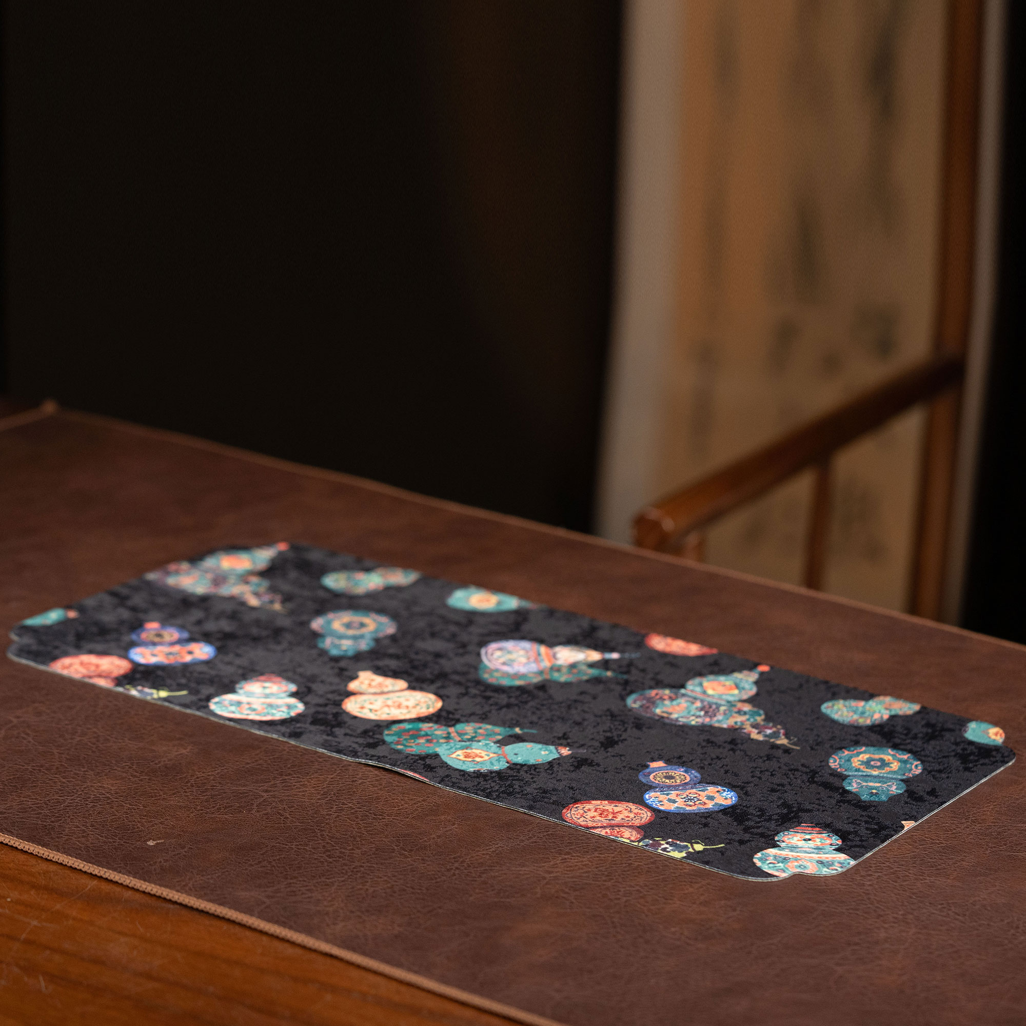 【国风茶席】织锦干泡台茶桌垫主人茶席长47*23cm福利系列DC