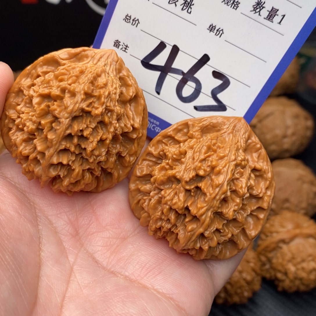 桃核把件满天星42mo