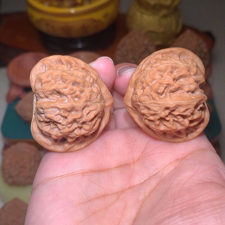 文玩核桃把件邢台宫灯