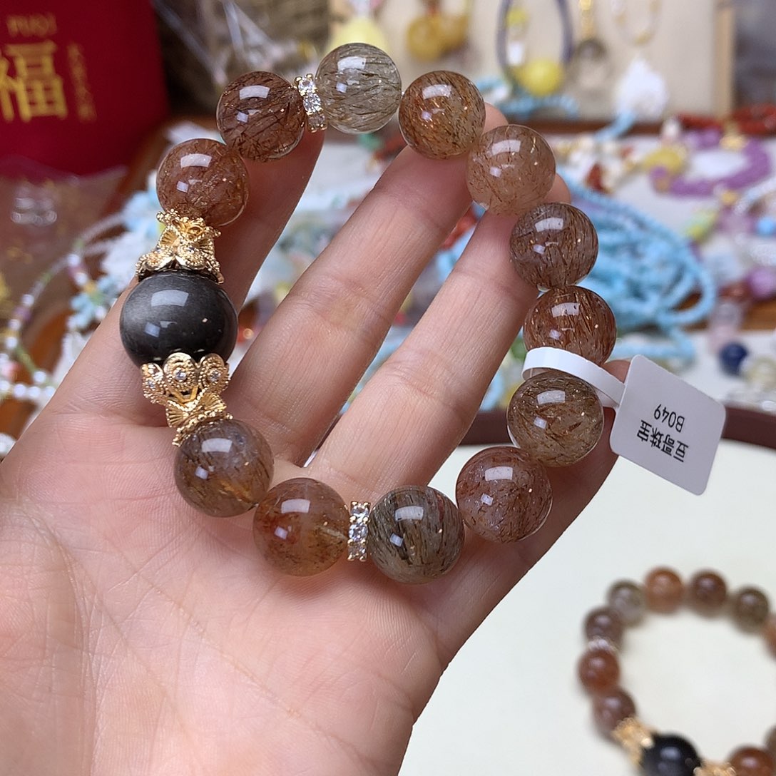 琥珀颈饰未镶嵌项链