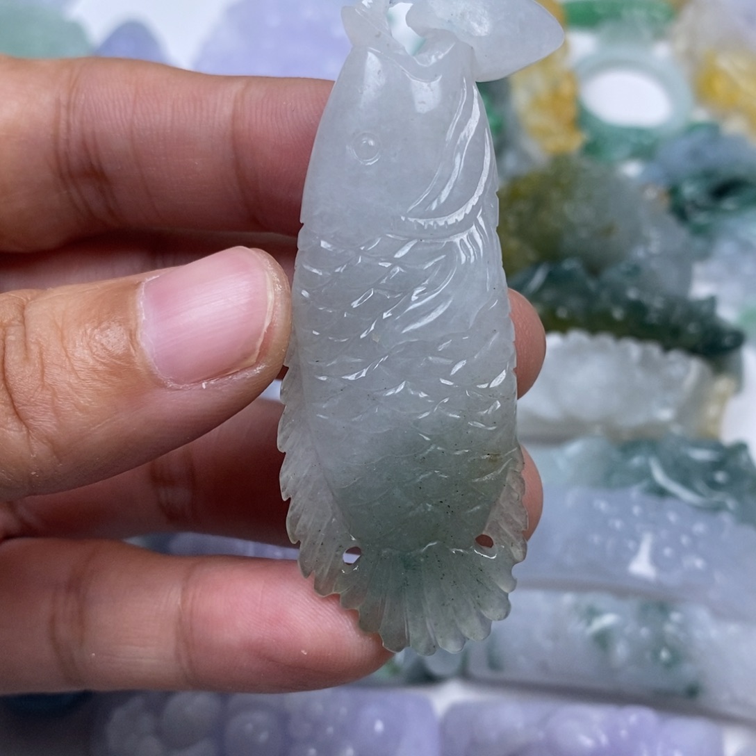 颈饰未镶嵌翡翠翡翠