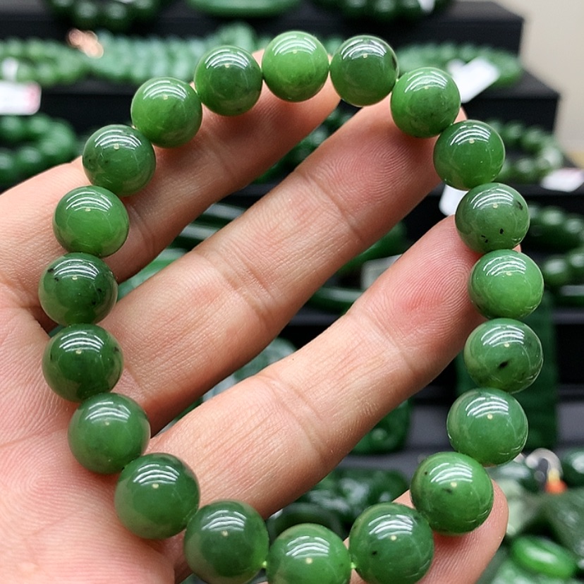 【闪购商品】和田玉（碧玉）手链未镶嵌