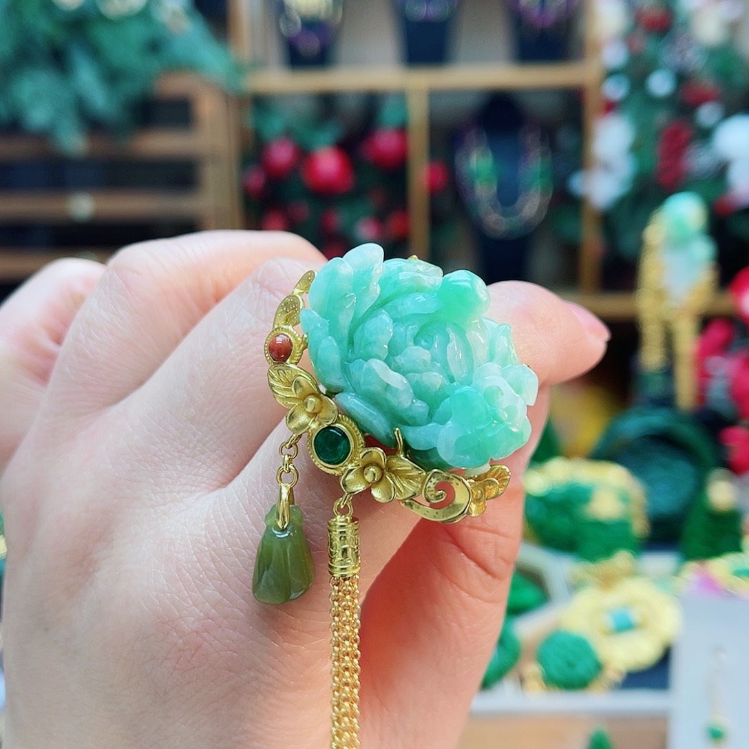 银S925镶嵌戒指翡翠48小时鉴赏期