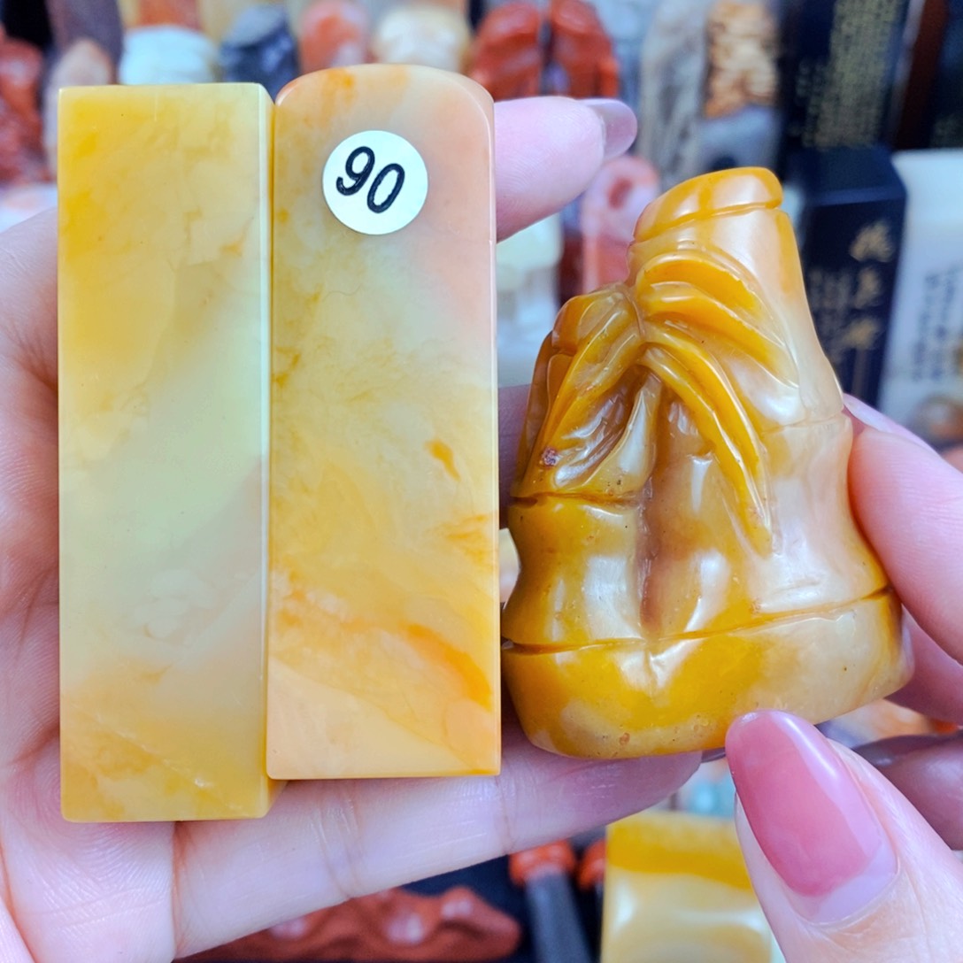 老挝石印石胤*龍手工篆刻