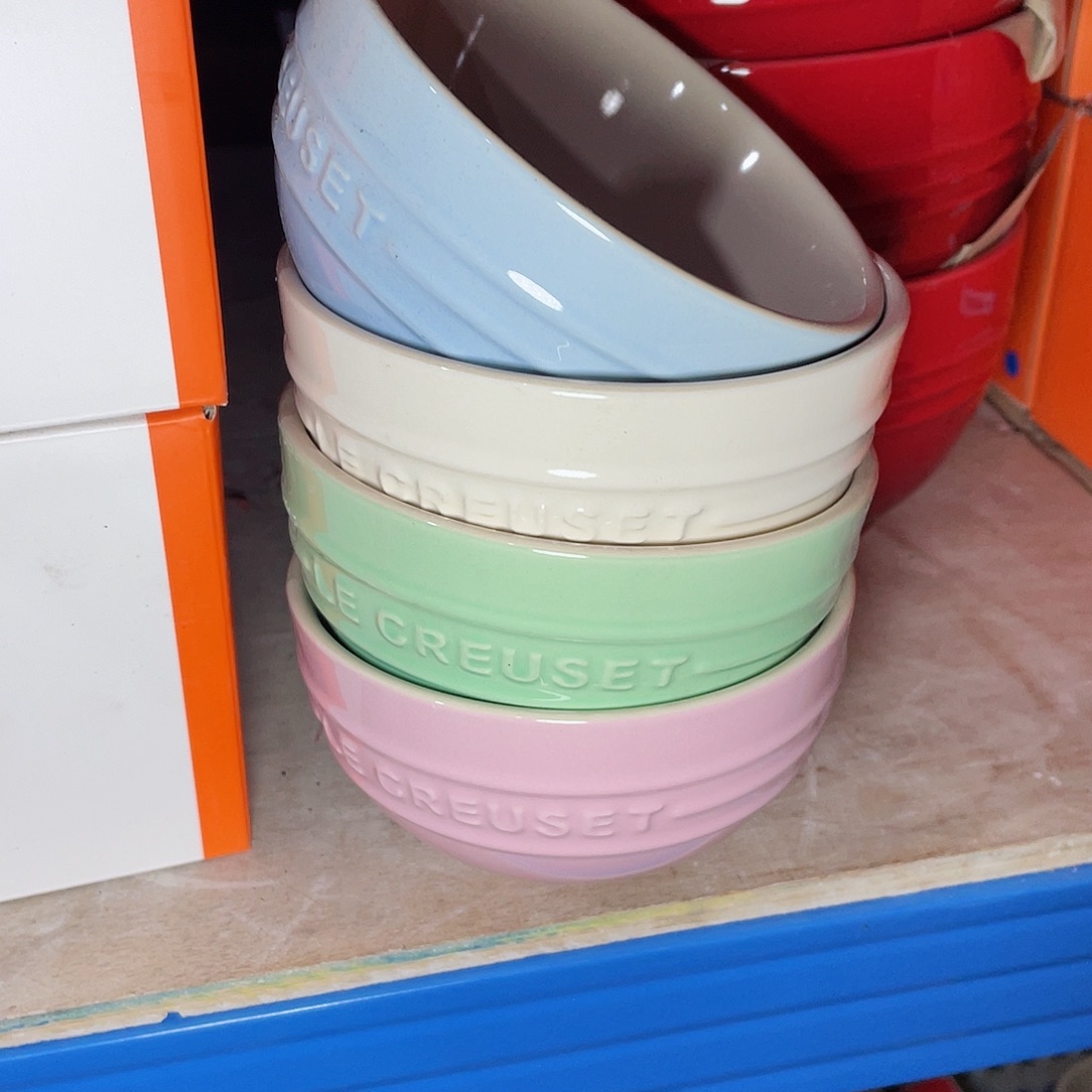 瓷片微瑕陶瓷餐具家用  两个