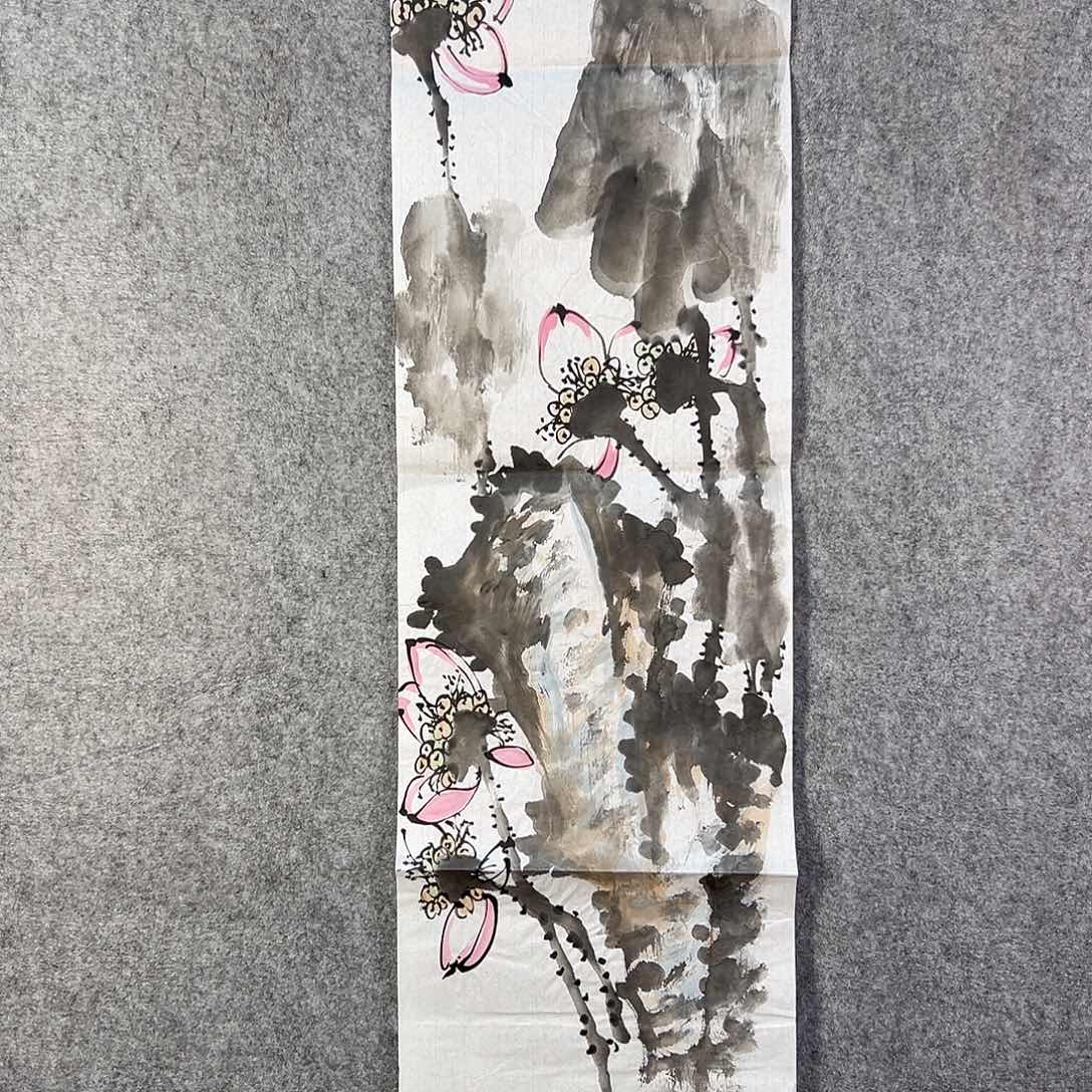 国画376 花鸟在此处飞翔也不太