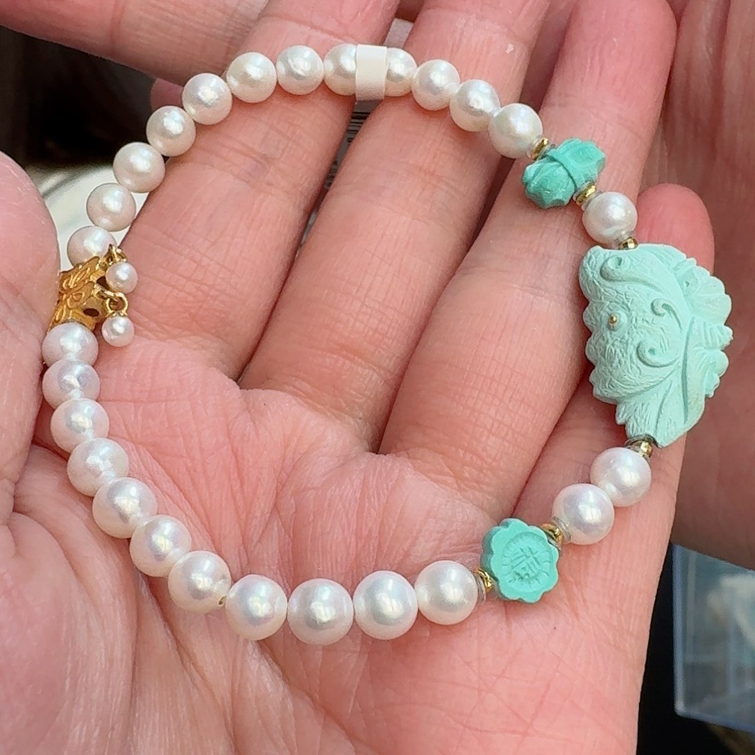 绿松石珠宝奇石未镶嵌