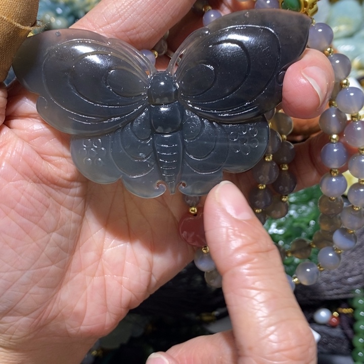 岫玉岫玉吊坠未镶嵌